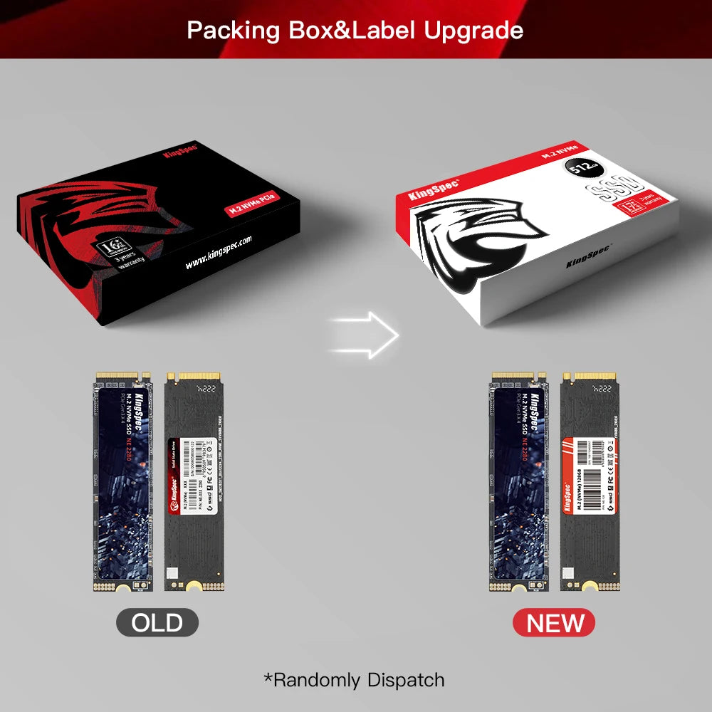 KingSpec M2 SSD NVMe – 128GB, 256GB, 512GB, 1TB PCIe 3.0 Internal Solid State Drive for Laptop & Desktop 2280