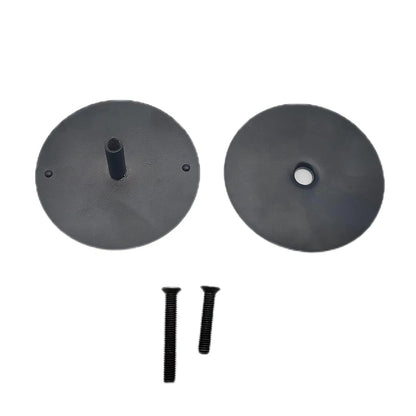 Metal Door Hole Cover Plate - 2-5/8" Door Knob & Deadbolt Hole Blocker