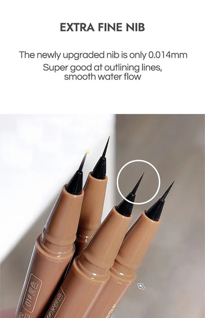 Gege Bear Liquid Eyeliner Pen – Waterproof, Smudge-Proof, Fast & Precise Makeup with Quick Drying Formula