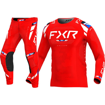 FXR 2025 PODIUM/CLUTCH PRO Gear Set – Dirt Bike Motocross Jersey & Pants Combo for Off-Road Riding