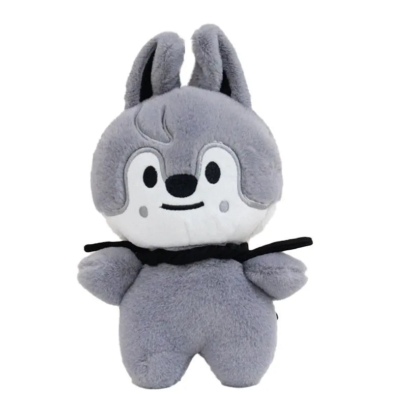 Kpop SKZOO Plush Keychain – Cute Dog Pendant Toy for Kids, Backpack Hanging, Birthday Gift