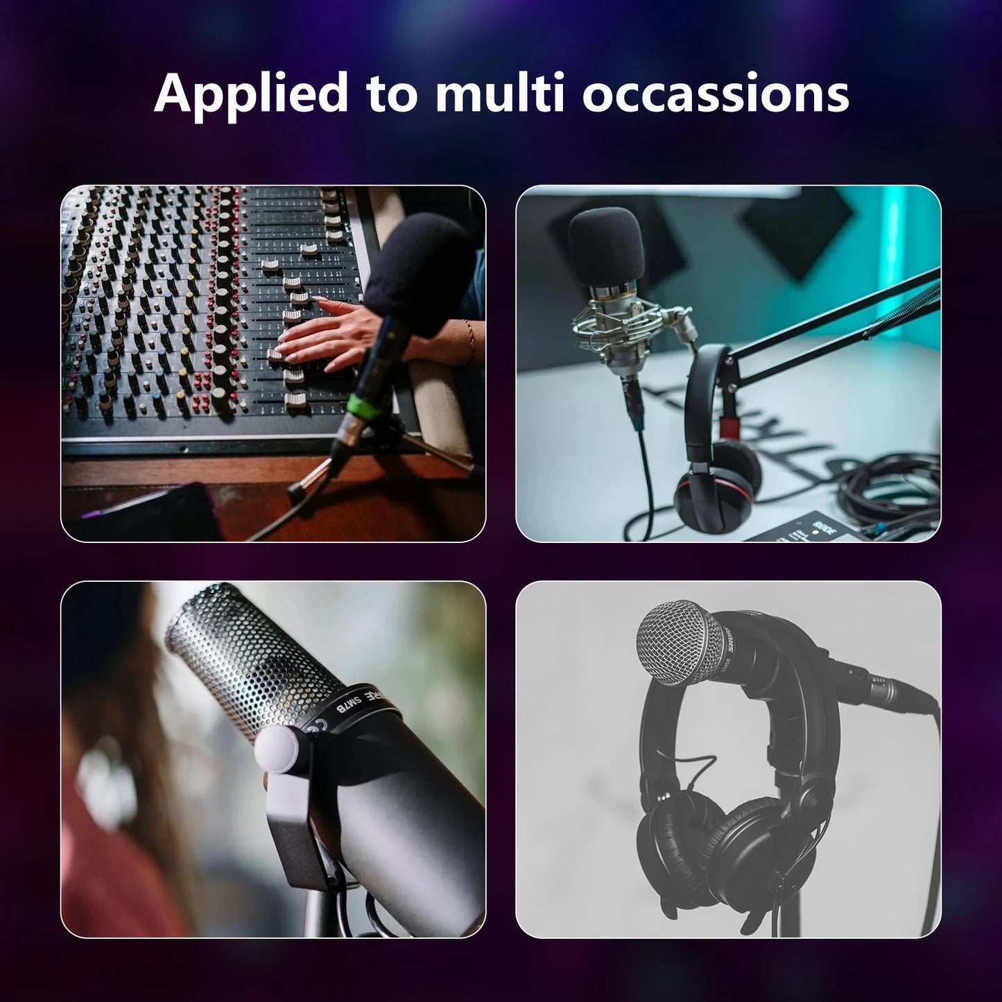 Professional XLR Male to Female Microphone Extension Cable – Balanced 3-Pin Audio Line for Recording, Mixer & Speakers