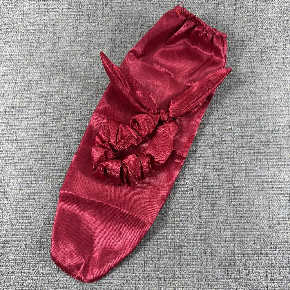 Cute Rabbit Ear Headband – Satin Bunny Knot Hairband for Women & Girls, Elastic Bowknot Hair Accessory