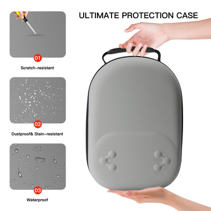 Hard Carrying Case for Meta Quest 3/3S – Drop-Resistant Travel Storage Bag for VR Headset & Accessories