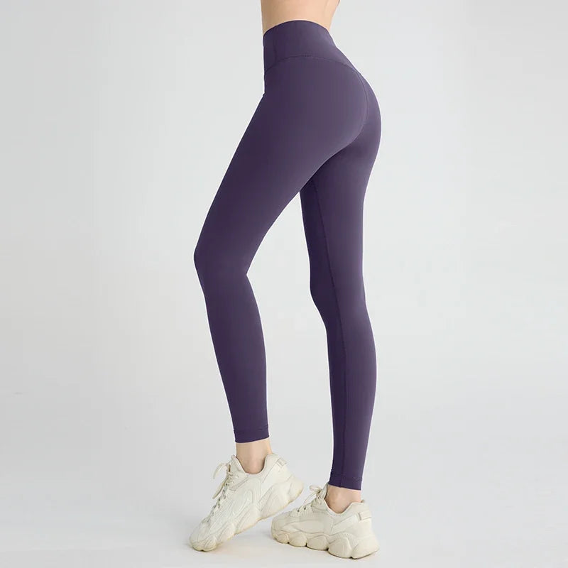 Naked Feeling Yoga Leggings for Women – High-Waisted Hip Lifting Fitness, Running & Cycling Pants