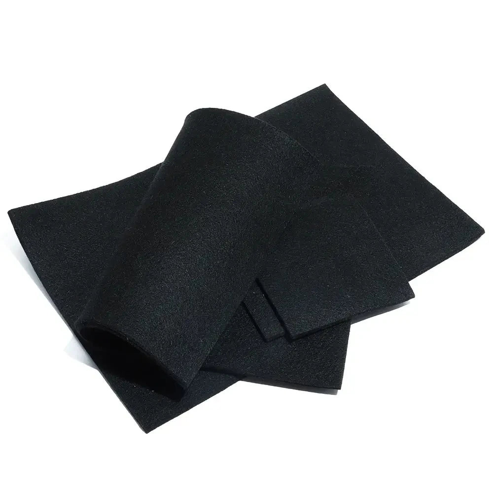 Graphite Felt Welding Protective Blanket – Black Torch Shield, Carbon Fiber High Temp Protective Sheet (300x200mm) Durable