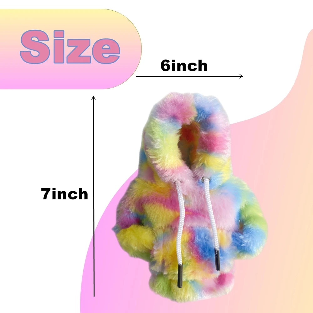 Universal Car Gear Shift Lever Cover – Sweatshirt Style Shifter Knob Hoodie for Car Decoration