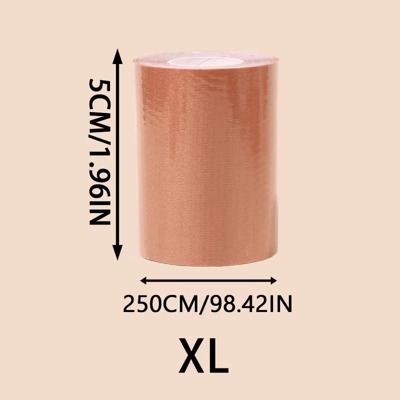 Adhesive Breast Lift Tape – Invisible Bust Support for B–E Cup Sizes and Backless or Strapless Outfits