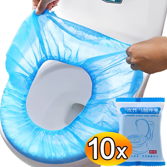 Disposable Toilet Seat Covers - Portable Waterproof Travel Toilet Seat Pads for Safe Bathroom Hygiene Accessories