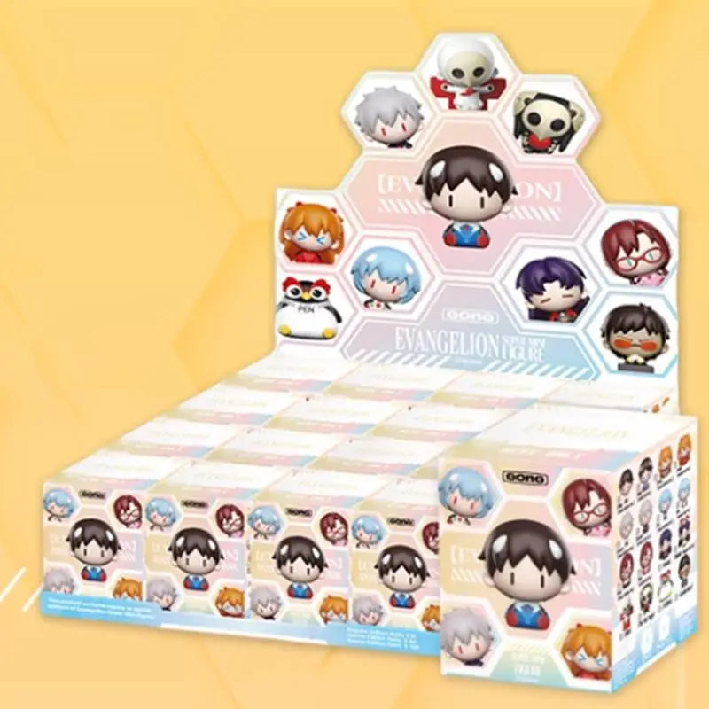 Genuine Neon Genesis Evangelion Blind Box Figure – Ultra-Mini Magnetic Shinji Ikari Refrigerator Decor Gift