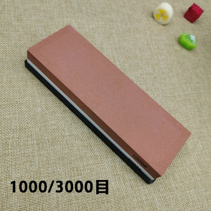 Professional Double-Sided Whetstone Knife Sharpener – Kitchen Sharpening Stone 240/600/1000/3000 Grit