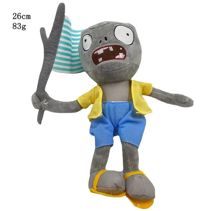 30cm Plants vs. Zombies Plush Toys - Soft Gargantuar, Zombie, and Pirate Zombie Stuffed Dolls for Kids and Fans