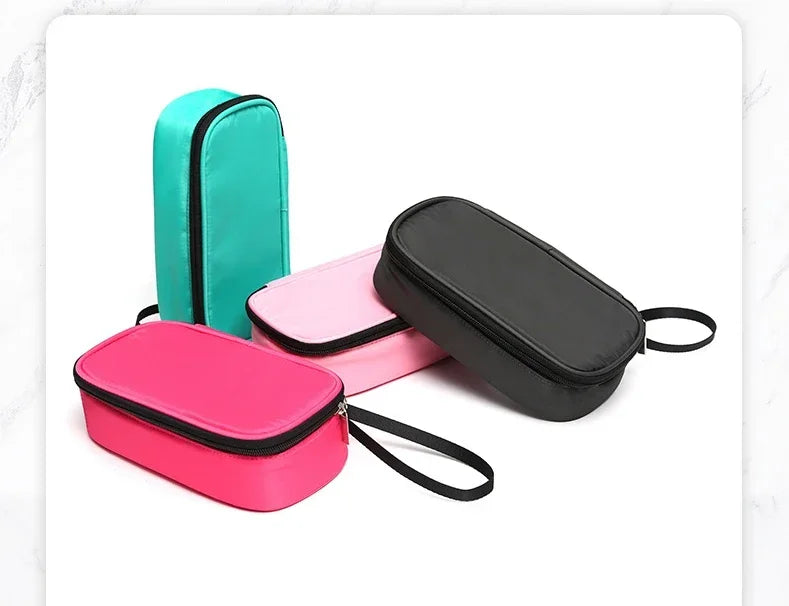 5-Color Portable Insulin Cooling Bag — Waterproof Thermal Diabetic Pill Protector, Gel-Free Insulated Cooler