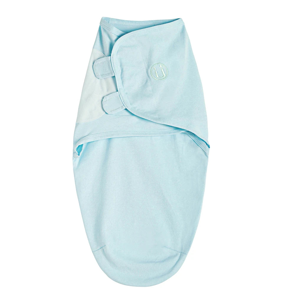 100% Cotton Newborn Swaddle Sleep Sack – Thick Infant Baby Wrap Cocoon Diaper Bag (INSULAR Summer)