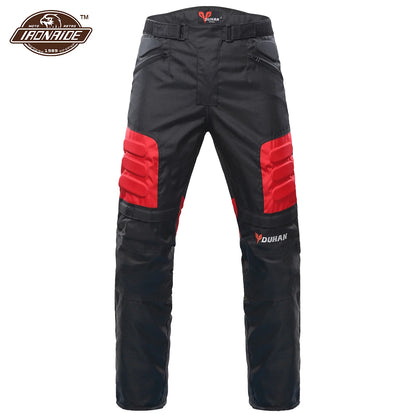 DUHAN Windproof Motocross Jacket & Pants for Men – Wear-Resistant Motorcycle Gear with Body Armor, Winter Moto Clothing