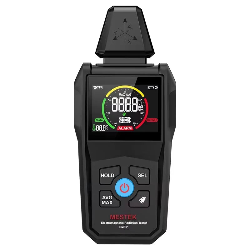 EMF01 Electromagnetic Radiation Detector - High-Precision EMF Meter for Household Wave Measurement