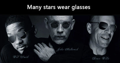 RE Military Aviation Sunglasses — Vintage Titanium Frame Pilot Glasses for Men & Women