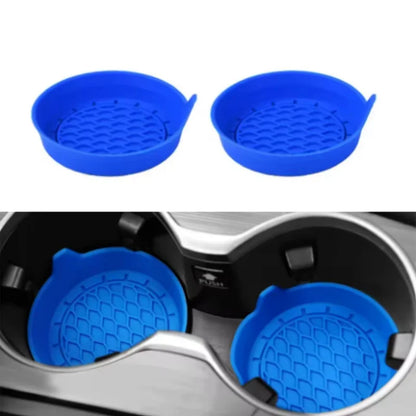 Non-Slip Silicone Car Cup Coaster Mat – Auto Drink Holder Pad for Interior Protection & Decoration Accessories