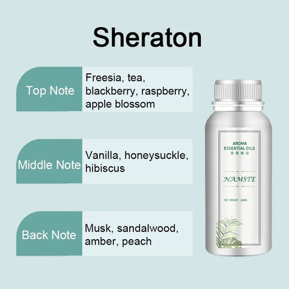 Namste Hotel Essential Oil 100ML – Aroma Fragrance Oil for Diffusers, Home & Hotel Air Freshener