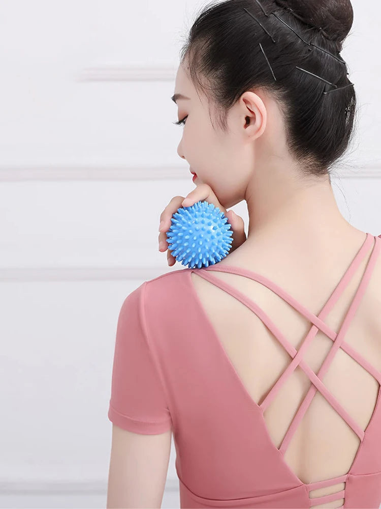 Massage Ball Fascia Muscle Relaxation – Yoga Fitness, Shoulder, Neck & Foot Massage for Meridian Relief