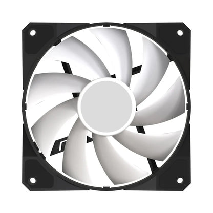 TEUCER P16 120mm RGB PC Case Fan – Silent 4-Pin CPU Cooler with Rainbow Lighting