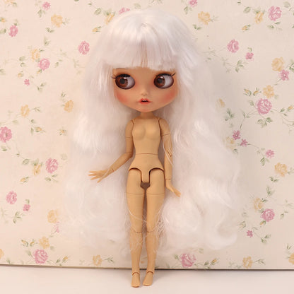ICY DBS Blythe 1/6 BJD Doll – 30cm Tan Skin Matte Face Jointed Body, Anime Girl Toy Gift