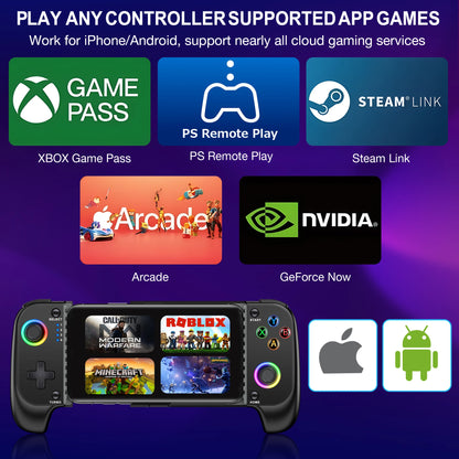 BEBONCOOL MC100 Telescopic Gamepad | Wireless Bluetooth Phone Controller for iOS & Android PUBG COD