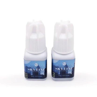 Sky Glue Eyelash Extension Adhesive 5ml – Fast-Drying 0.5s False Lash Glue with Makeup Bag