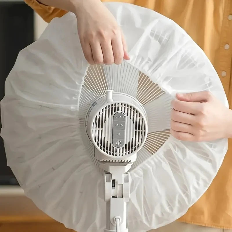 Waterproof Dustproof Round Fan Cover - Electric Fan Dust Bag for Protection