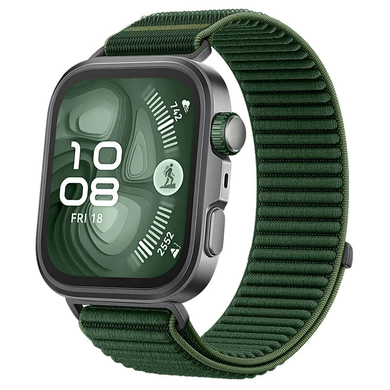 Official Nylon Loop Strap for Huawei Watch Fit 4/4 Pro – Braided, Comfortable, and Breathable Band Accessory
