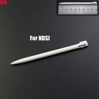 White Plastic Telescopic Stylus Pen — Touch Screen Stylus for 2DS/3DS/New 2DS LL XL/New 3DS XL/NDSL/NDSi/NDS