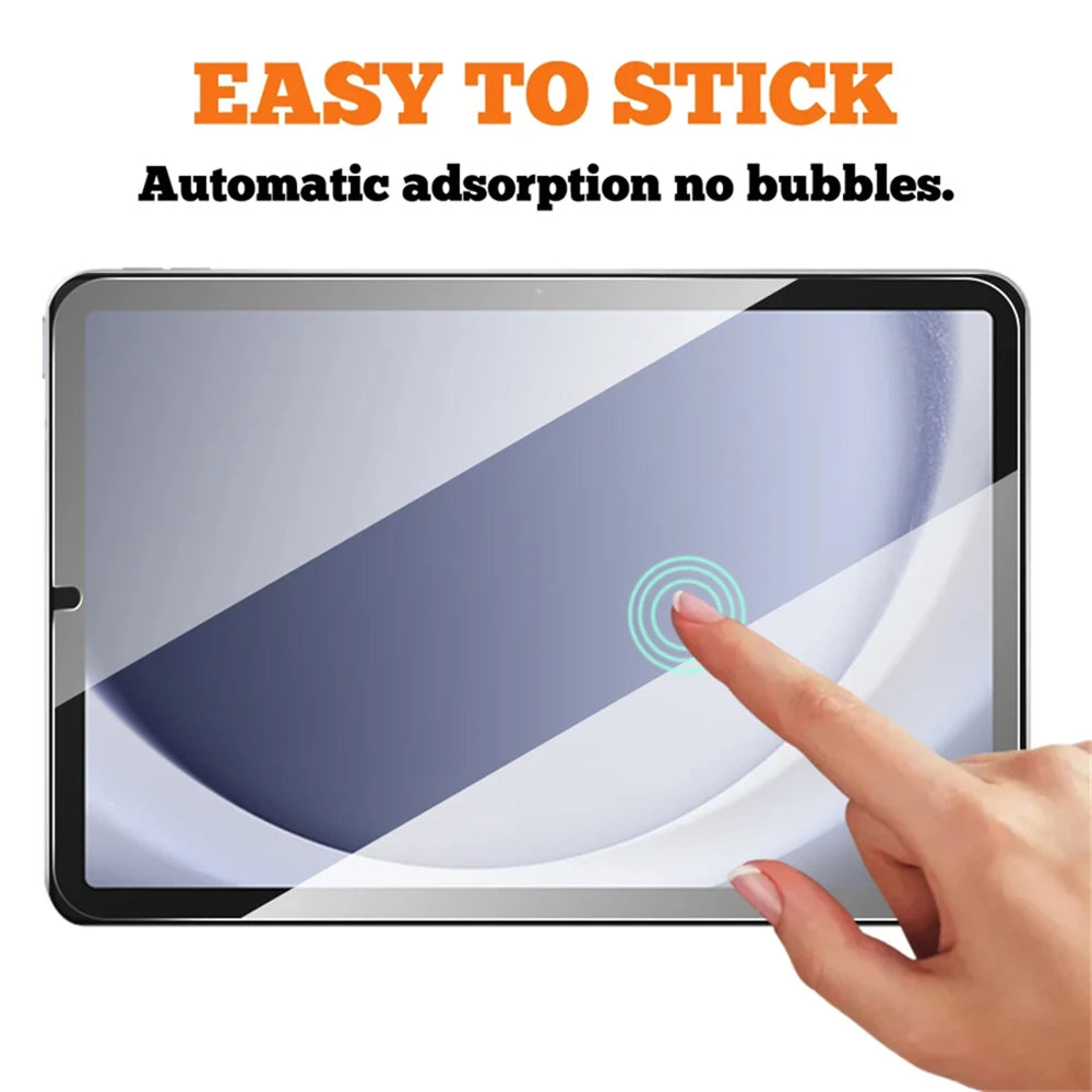 Tempered Glass Screen Protector for Samsung Galaxy Tab – Fits S6 Lite, S7 FE, S8/S8+, S9/S9 FE, S9+, S10, S11, A8, A9 Plus, 12.4" Tablets