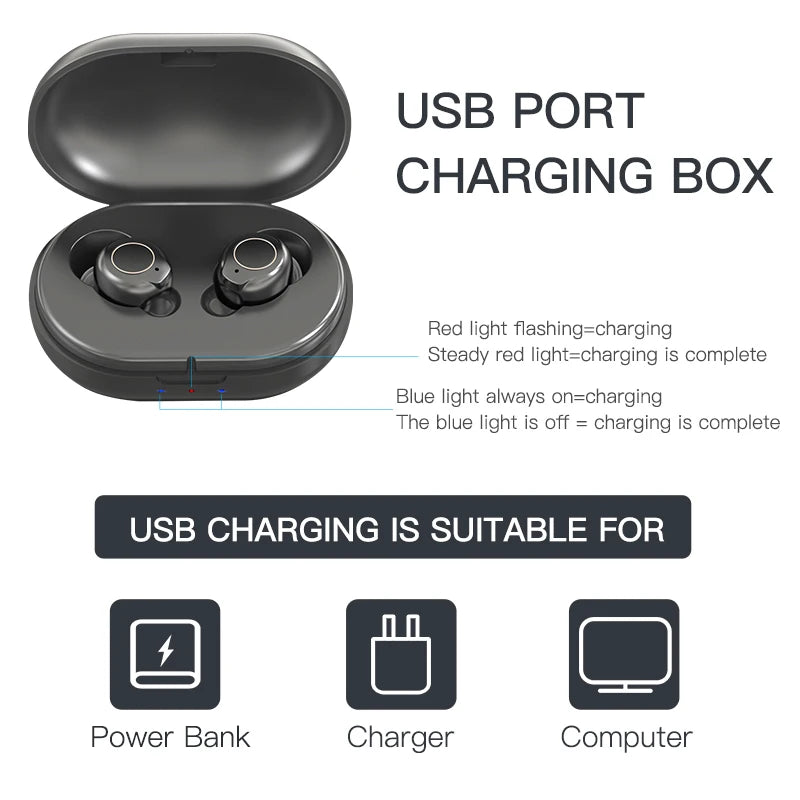 Affordable Rechargeable Mini Sound Amplifier: Portable ITE Hearing Aid for Deaf Users