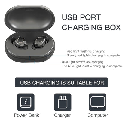 Affordable Rechargeable Mini Sound Amplifier: Portable ITE Hearing Aid for Deaf Users