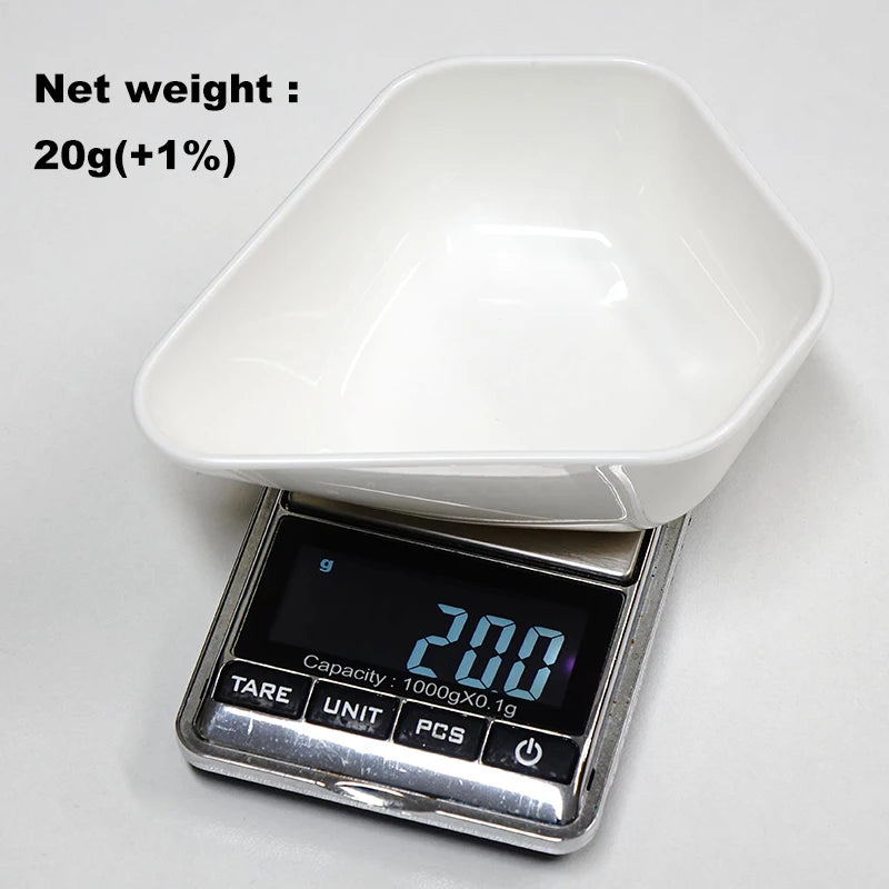 LILYDRIP PP Coffee Dosing Tray with V-Shape Outlet - Beans Dosing Feeder, 20g Net Weight