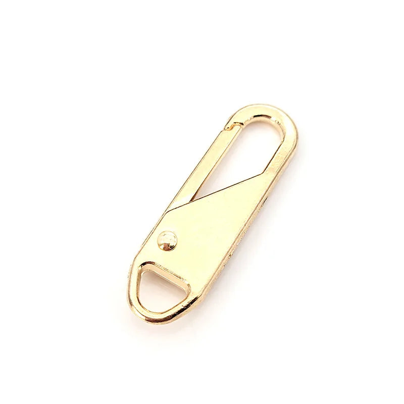 1/5/10Pcs Zipper Slider Puller Replacement – Instant Repair for Bags, Suitcases, DIY Sewing Craft