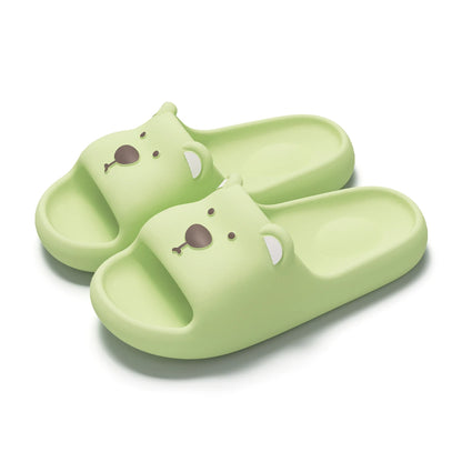 Pillow Rabbit Slippers for Women & Men – Comfy House Slides & Shower Sandals with Cushioned Thick Sole