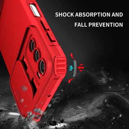 Slide Camera Protection Hard Case – Durable Plastic Phone Cover for iPhone 7 to 16 Series
