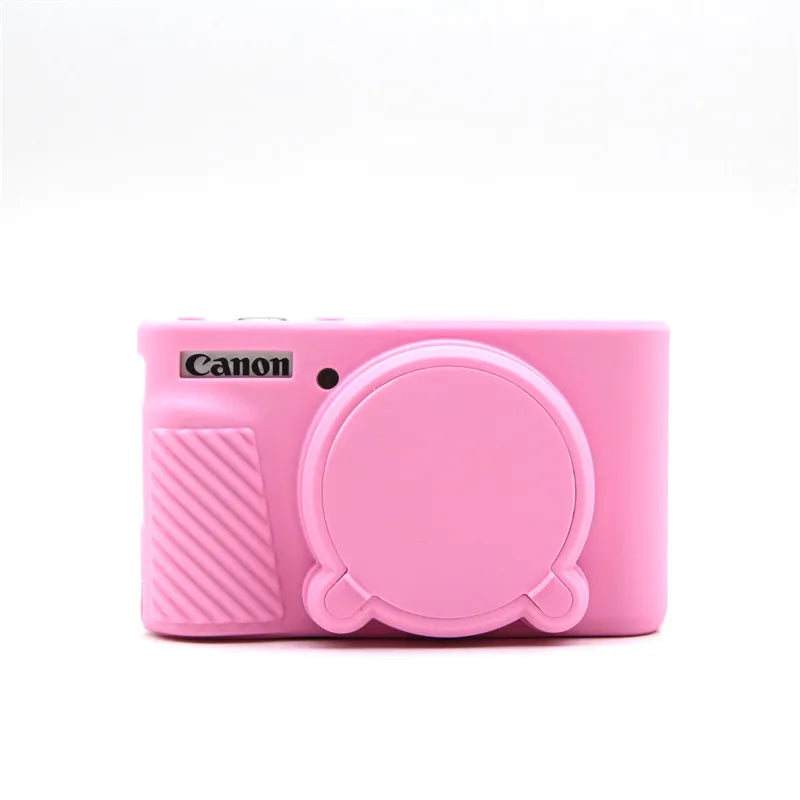 Canon PowerShot SX730 SX740 Silicone Camera Case - Soft Rubber Protective Skin Cover Bag for SX740HS Digital Camera