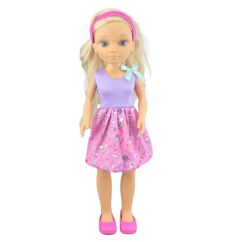 2024 Fashion Dress for 42cm FAMOSA Nancy Doll – Stylish Doll Clothes Accessories (Doll & Shoes Not Included)
