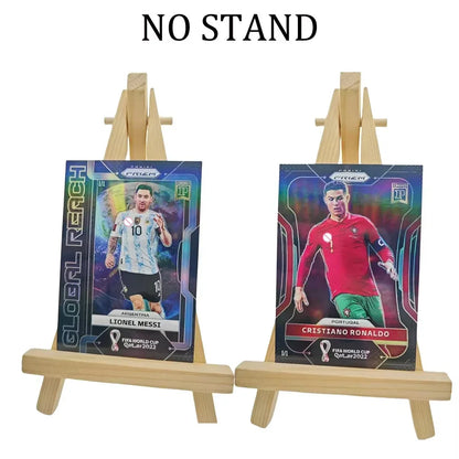 Panini DIY Star Football Card – Messi & Ronaldo Collectible, Homemade Gift for Christmas & Birthday