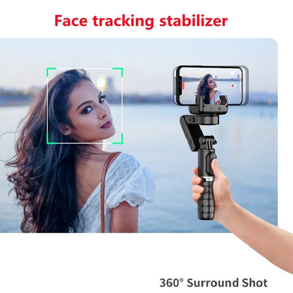 360° Rotation Gimbal Stabilizer & Selfie Stick – Tripod for iPhone & Smartphone Live Photography