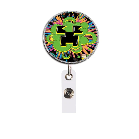 Cartoon Game Name Badge Holder Lanyard – Student ID & Credit Card Strap Gift