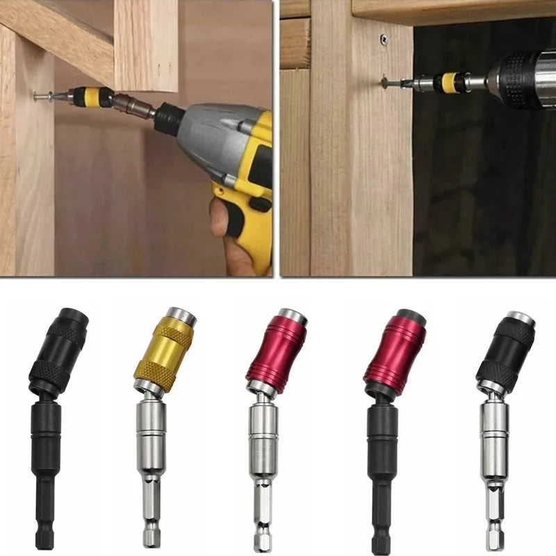 Magnetic Hex Screwdriver Bits Set with Quick Change Holder - Handy Drill Extension Rod for Efficient Drive Guide - 1/4 Inch, Versatile Hand Tool