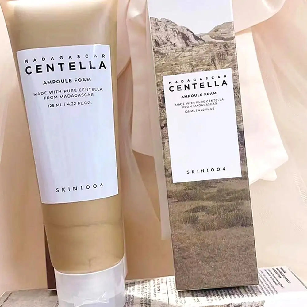 Centella Poremizing Deep Cleansing Foam – Oil Control & Moisturizing, Madagascar Centella Pore-Cleaning Skin Care 1004