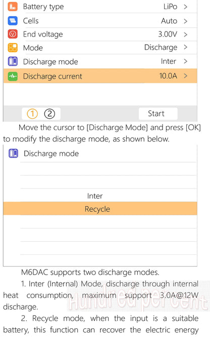 ToolkitRC M6DAC Dual Channel Smart LiPo Battery Charger – 200W AC, 350W DC x2, 15A for 1-6S LiHV PD 65W Discharger