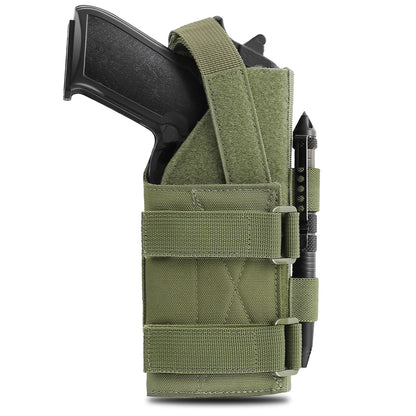 Concealed Tactical Gun Holster - Molle Pistol Belt Holster with Magazine Pouch for G2C PX4 M9 USP SIG P226 M1911 GL17 P99 SP2022
