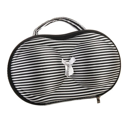 Waterproof Travel Bra and Underwear Organizer Bag – Portable Zip Storage Case for Home and Travel