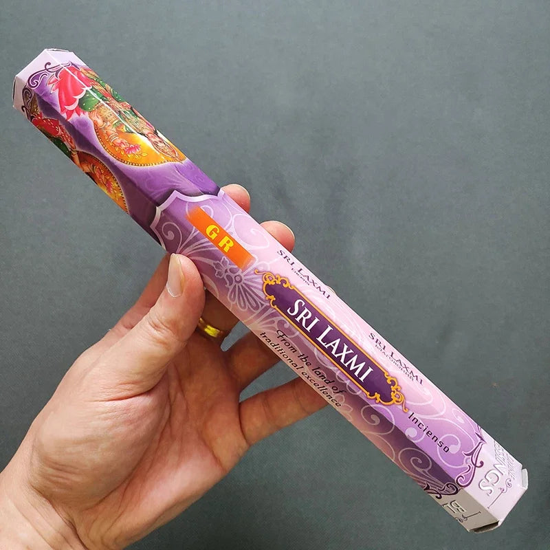 20 Sticks Indian Incense – White Sage, Lavender, Yoga & Sea Breeze Scents for Meditation, Air Purification & Aromatherapy