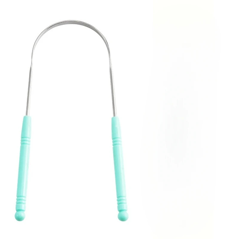 Stainless Steel Tongue Scraper – High-Quality Oral Tongue Cleaner Brush for Superior Oral Hygiene